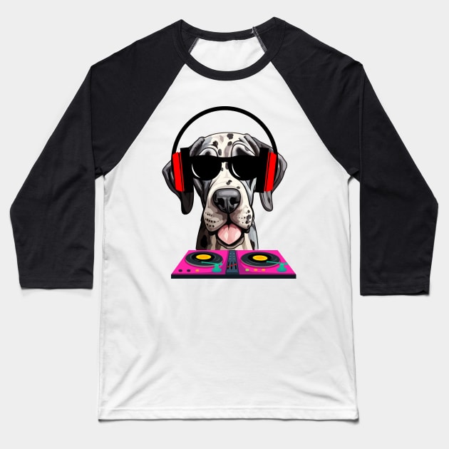 big dog dj Baseball T-Shirt by Fresh aus